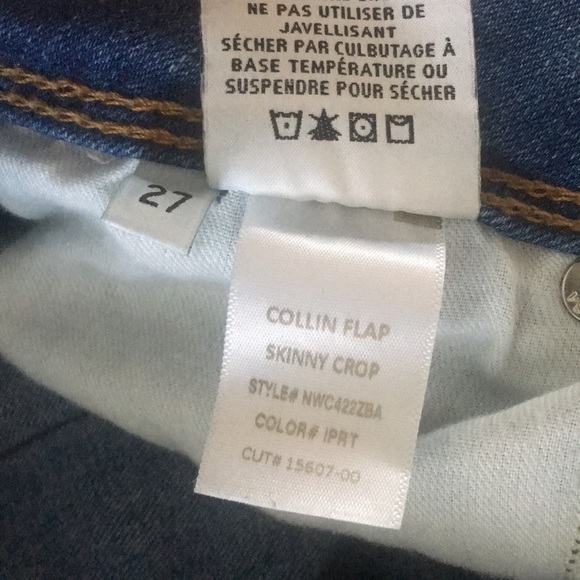 💎EUC💎 Hudson Collin Flap Skinny Crop Jeans - Picture 6 of 6